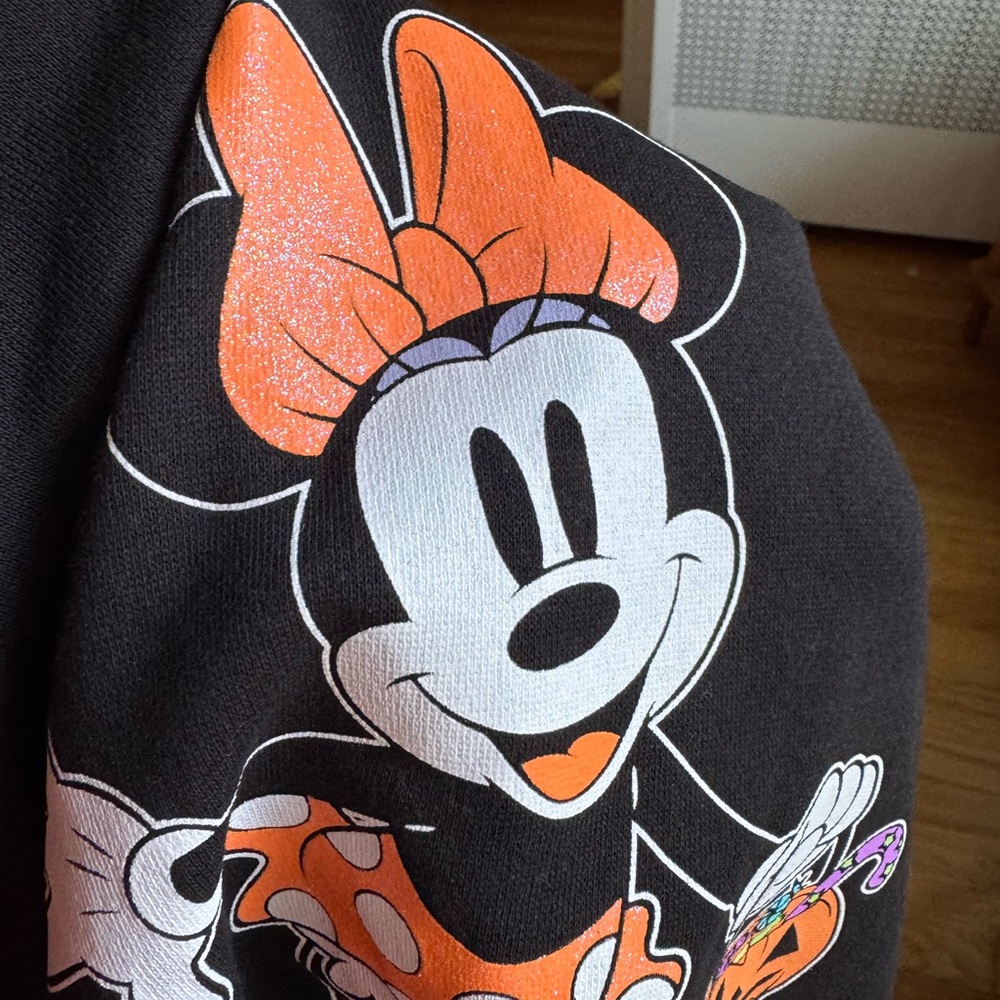 NWT Minnie Mouse Halloween outfit Costume Disney sweatshirt sweatpants 3T - Picture 4 of 5